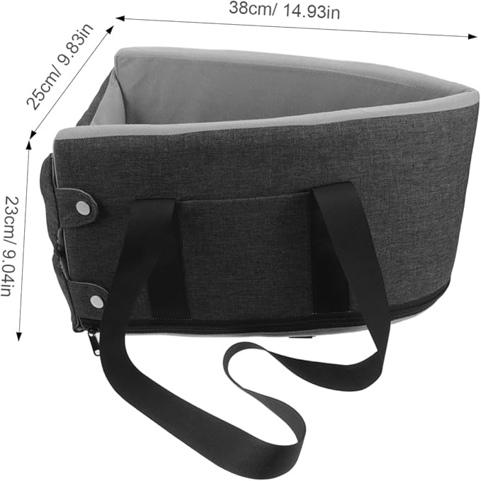 Portable Dog Car Seat for Pets Washable Nonslip Vehicle for Dogs Cats Comfortable Travel for Animals Color