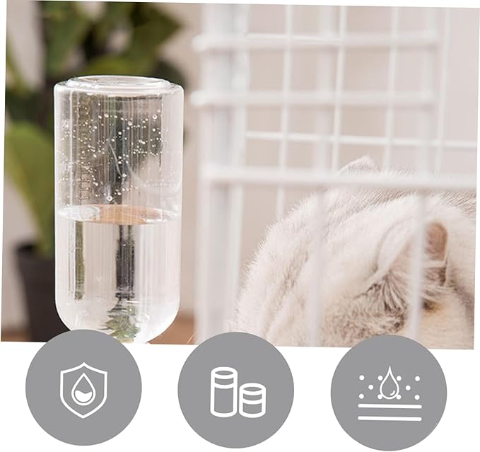 Pet Water Dispenser Dog Water Bowl Dispenser Automatic Pet Feeder No Spill Easy Install Supplies
