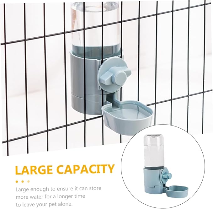 Toyvian Automatic Hanging Pet Water Dispenser Water Bottle for Cats Dogs Rabbits Inspection Design for Indoor Use