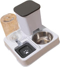 Stainless Steel Food Bowl Pet Feeders and Water Dispenser Nonslip Design Great for Cats Dog Home Travel Use Automatic Feeder Dog with Water Dispenser Stainless Steel Pet