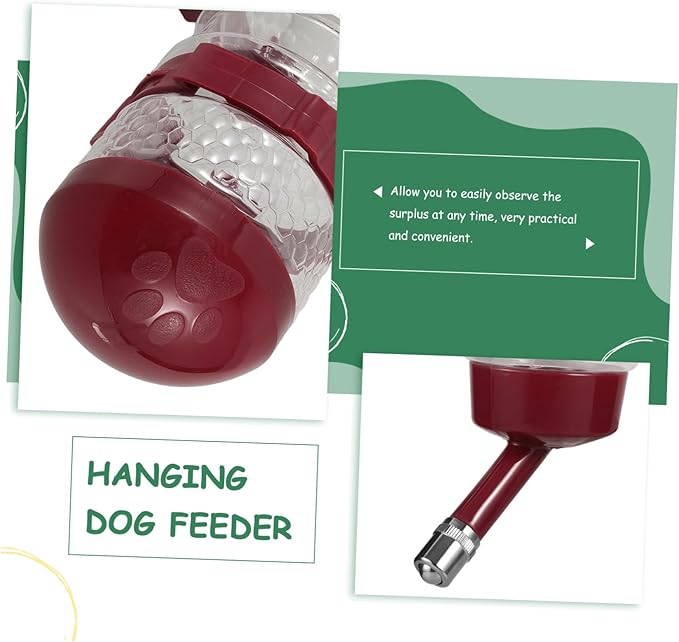 Pet Water Dispenser for Cats Dogs Automatic Water Bottle Feeder Hanging Cage Drinker Large Kettle