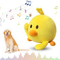 Interactive Dog Toys,2024 New Active Moving Pet Plush Toy,Squeaky Moving Dog Ball Toy,Rechargeable Puppy Toys to Keep Them Busy,Washable Pig Plush Toys(Duck)
