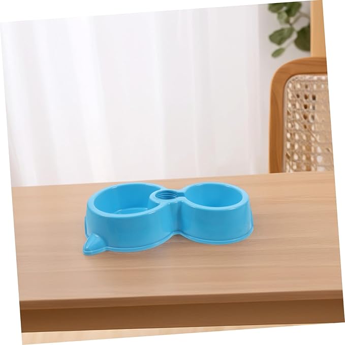 VOSAREA Food Bowls Automatic Water Dispenser for Cats and Dogs Detachable Pet Feeding Water Bottle Insert Easy to and Maintain for Busy Pet Owners