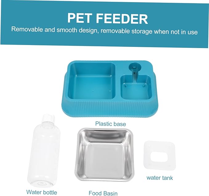 Automatic Water Dispenser PET Bowl Detachable Dog Feeder for Cats Dogs Indoor Non-Slip PET Water Bowl Fall Design
