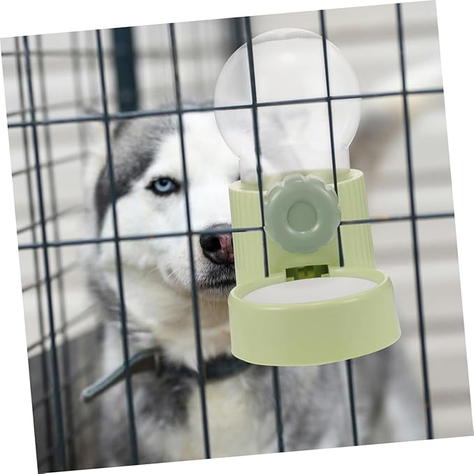 KESYOO 2pcs Automatic Pet Water Dispenser Feeder Wall-Mounted Dog Water Bottle for Animals Leak Easy Puppies Kittens and More