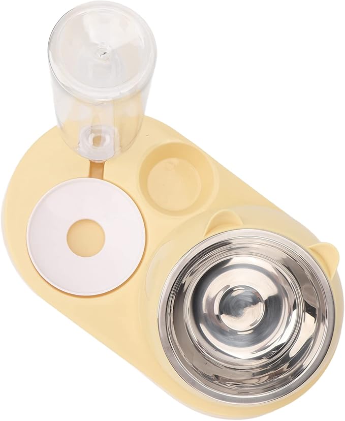 Automatic Pet Water Feeder, Stainless Steel Bowls, Easy to Clean, for Small to Medium Dogs and Cats