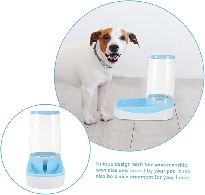 Pet Water Dispenser Automatic Cat Dog Feeder Capacity Easy Cleaning Water Fountain