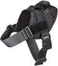 Dog harness walking adjustable nylon pet dog collar vest rubber band dog leash for small large dogs German shepherd