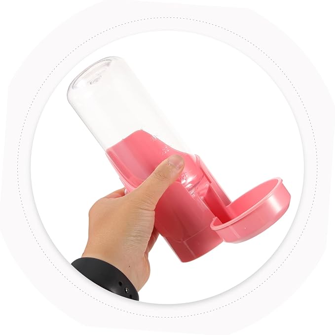 Automatic Pet Water Feeder Wall-Mounted Drinking Device for Dogs Cats Leak Design Height for Comfortable Drinking Angle for Pets