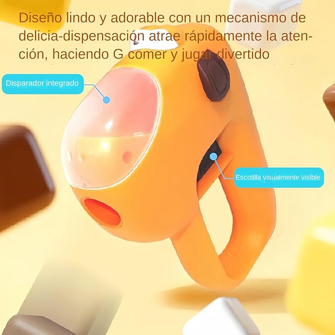 Genérico Treat Dispenser Toy for Dogs - Safe Puzzle Snack Feeder - Pet Food Dispenser - for Pets Cats Puppies Dogs Indoor Outdoor