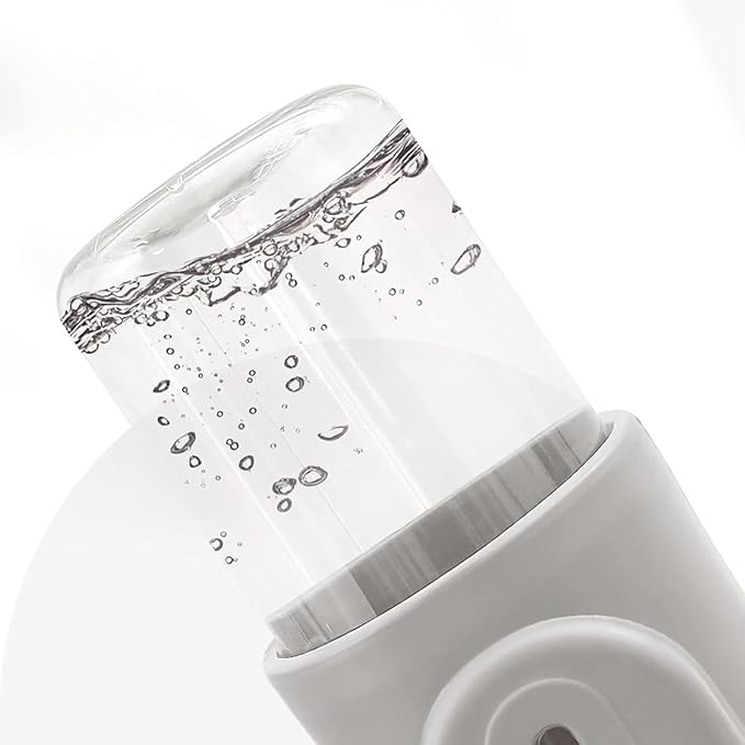 Blue,Automatic Dog and Cat Water Dispenser, 680ml Standing Water Dispenser with Dog Bowl Detachable Dog Feeder for Pets