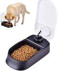 Automatic Cat Feeder, Food Dispenser for Cats and Dogs with Timer Programmable,Smartfeeder,Wet and Dry Food Auto Dispenser,1-2 Meals,Battery Operated, Keep Food Fresh