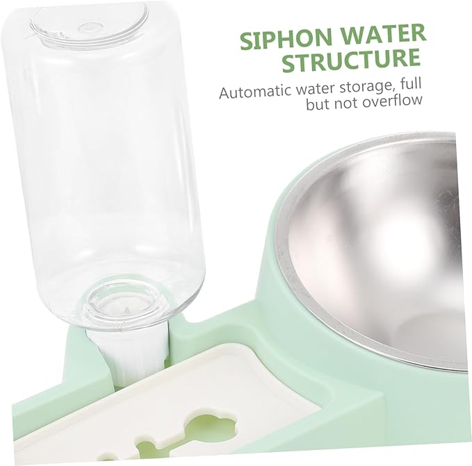 Self-Filling Dog Water Bowl Stainless Steel Dog Bowl Automatic Pet Water Dispenser