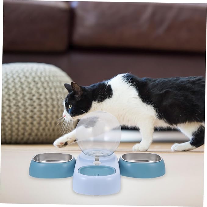 Yardwe Automatic Cat Water Dispenser Capacity Pet Water Feeder Easy Cleaning Design
