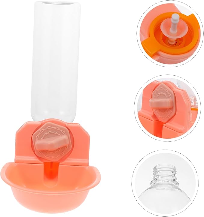 Automatic PET Water Dispenser for Dogs and Cats Wall-Mounted Water Feeder Spill-Proof Design 1L Capacity for Home and Travel