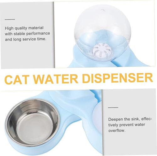 1pc Automatic Drinking Fountain Cat Water Bowl Dispenser Water Bottle Easy Clean Cats Rabbits