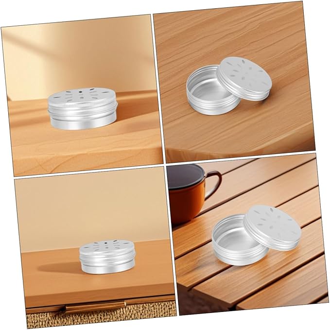 BESPORTBLE 8pcs Dog Scent Training Box Aluminum Canisters for Scent Detection and Nose Work for Professional and Home Use Capacity for Various Training Needs