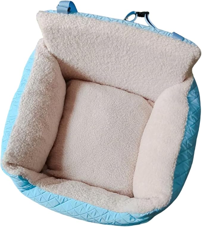 Travel Dog Boosters Offering Enhanced and Storage for Toy Snacks on Road Trips Double Side Dog Seat