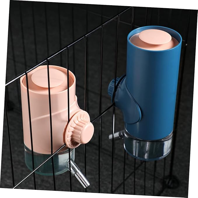 Water Dispenser Automatic Feeder for Pets No Leak Hanging Water Bottle Random Color