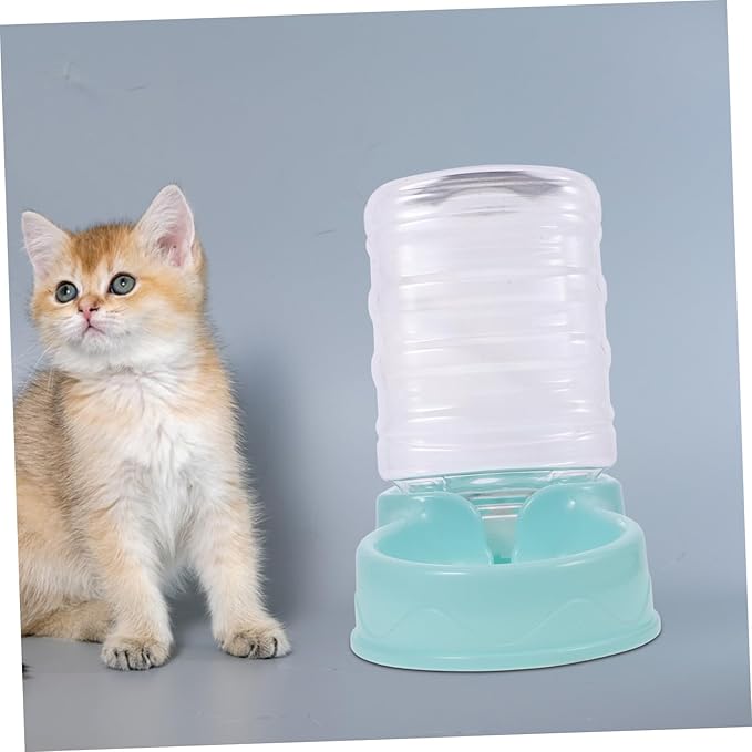 Sturdy Pet Water Fountain Cat Dog Water Dispenser Feeder Bowl Easy to Fill