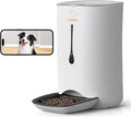 WOPET Automatic Dog Feeder with Camera,7L Smart WiFi Cat Feeder Dog Food Dispenser,6-Meal Pet Feeder HD Camera for Voice and Video Recording APP Control