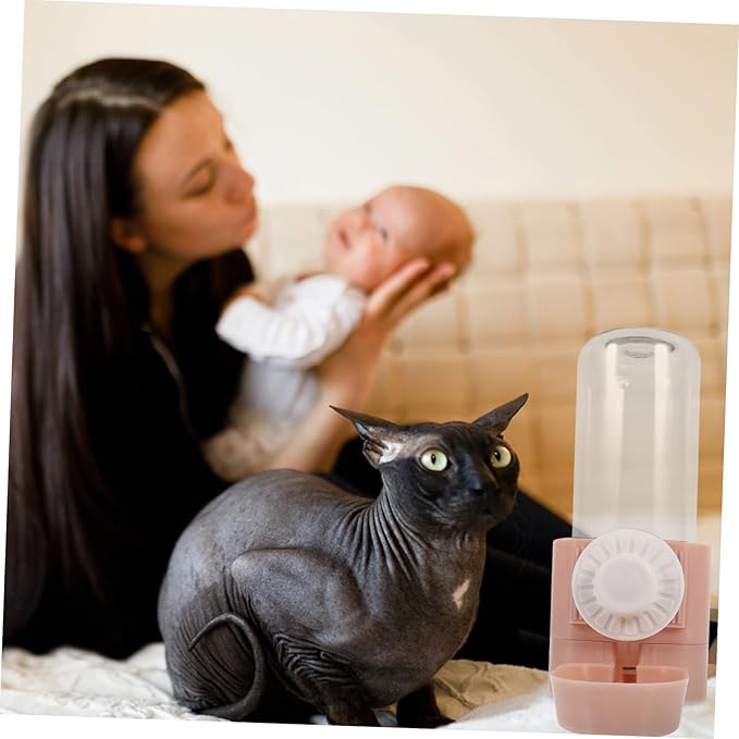 SUPVOX 2pcs Pet Water Dispenser Cat Dog Hanging Bottle Automatic Feeder Volume Safe for Pets