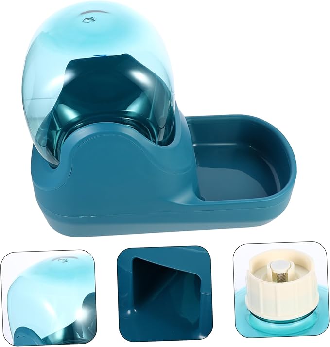 Automatic Pet Water Dispenser Capacity Gravity Waterer for Dogs and Cats Non-Slip Base Easy to Clean for Keeping Pets Hydrated