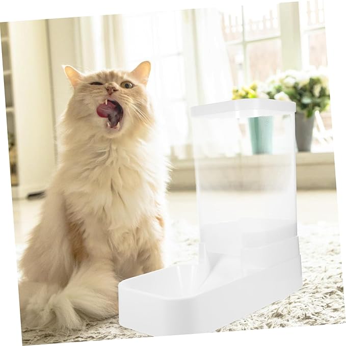 Large Capacity Automatic PET Feeder for Cats and Dogs Timed Food Dispenser Adjustable Portion Control Suitable for Multiple Pets Material