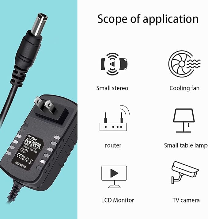 Ac Dc Adapter Charger Compatible with PetSafe Healthy Pet Simply Feed Healthy Pet Simply Feed Dog and Cat Automatic Feeder PAC00-15478 PFD00-14574 Power Supply