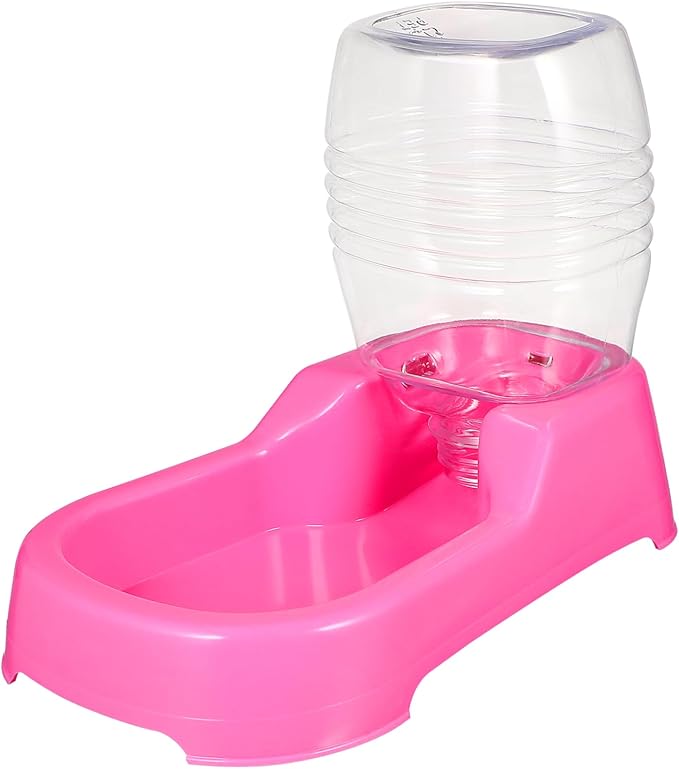 TOYANDONA Pet Water Feeder Bowl for Dogs and Puppies Creative Automatic Drinking Tool Unique Design Prevents Spills Smooth for Easy Cleaning for Home and Pet Shops
