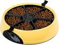 feeders Six Meals pet Automatic Feeder Recording LCD Display Timing quantitative cat and Dog Automatic Feeding Machine