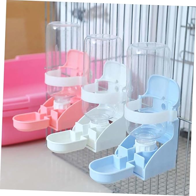 Automatic PET Water Feeder Hanging Cage Design 2L Capacity Dog and Cat Drinking Tool Plastic PET Supplies for Indoor Use Easy to Clean