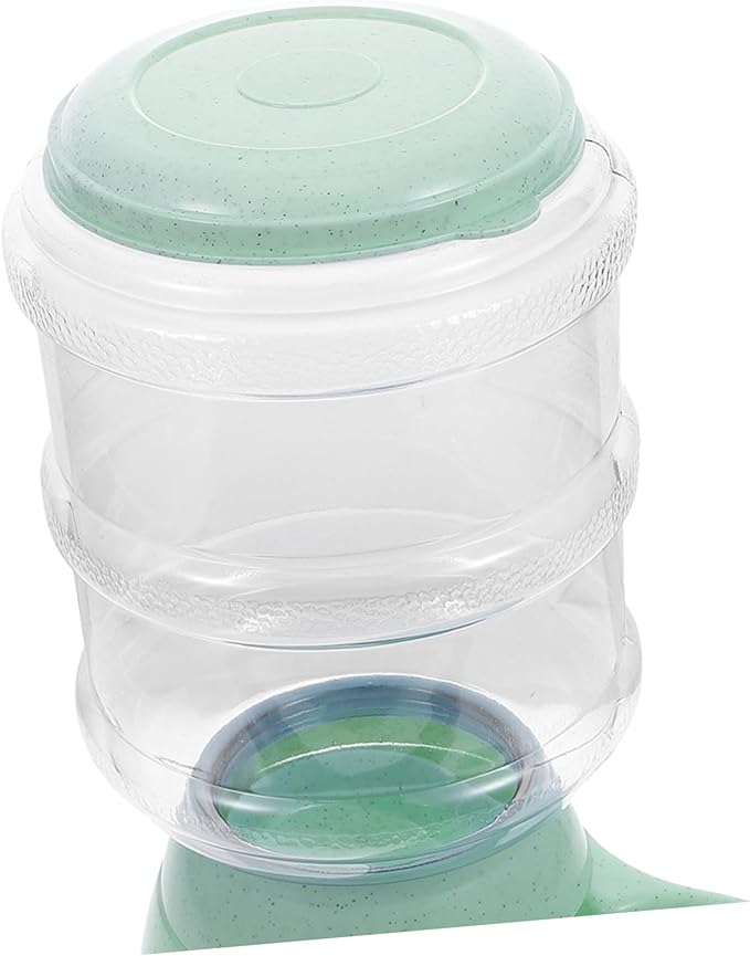 DOITOOL Automatic Pet Feeder for Cats and Dogs Food Dispenser Transparent Design for Store Use Light Green