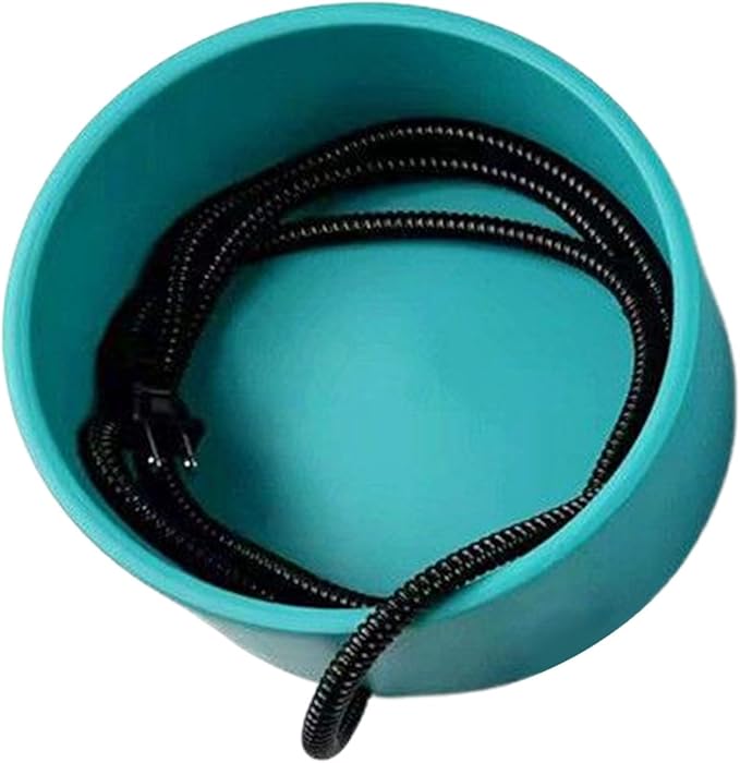 Pet Heating Bowl – Constant Temperature Automatic Cat Dog Feeding Dish, 3.2L Large Capacity | Drop Resistant Base, Electric Heating Design, Winter Warmth Accessory for Rabbits Chickens Birds