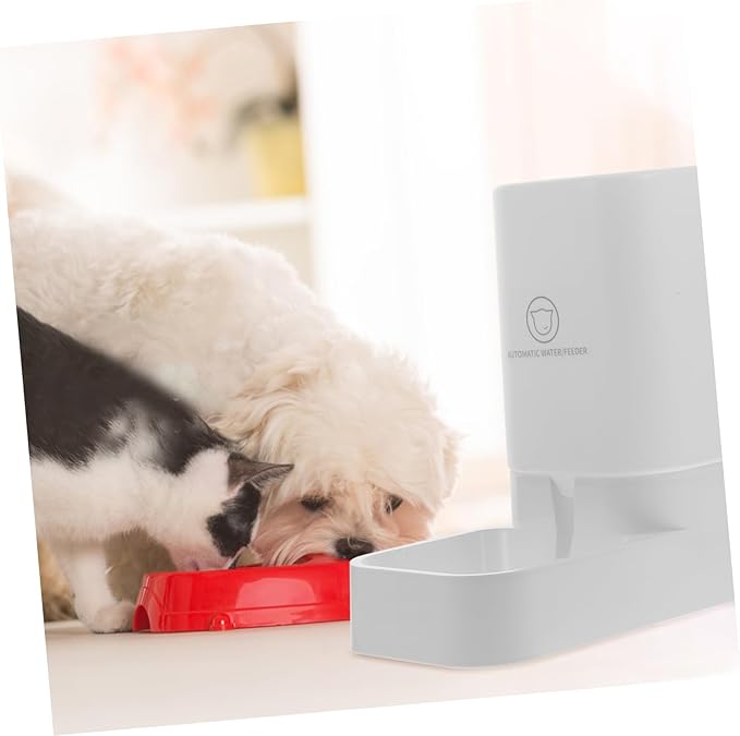 1Pc Pet Water Bowl for Cats and Dogs Capacity Pet Food Dispenser Easy Design for Pets