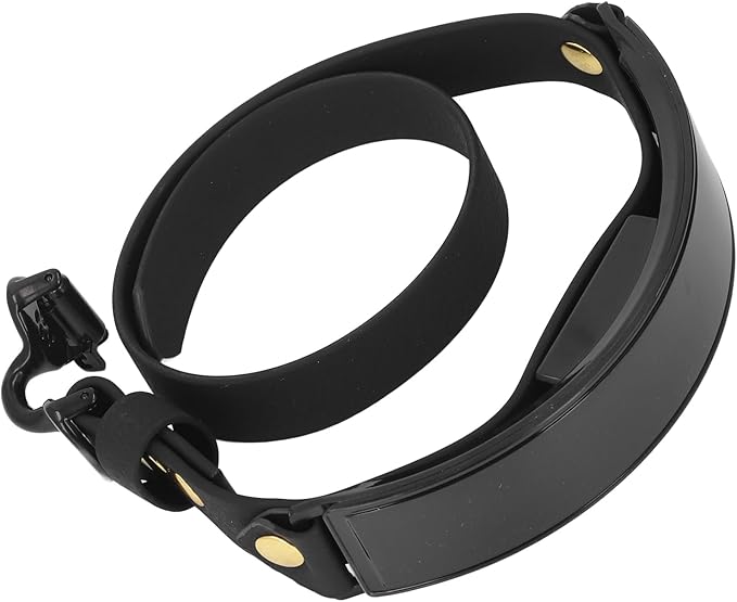 Dog Collar,Luminous LED Necklace Brightness Screen Flashing Light Rechargeable Safety Collar (Green Light)