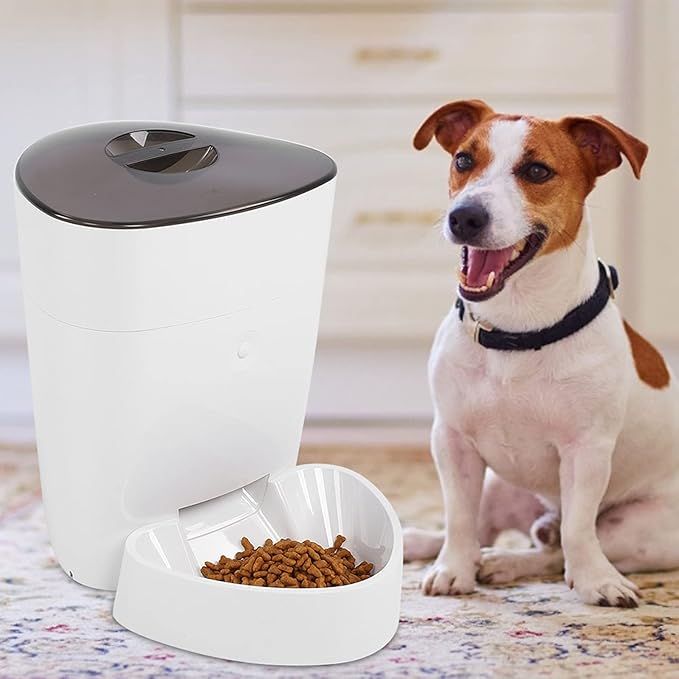 4L Automatic Feeder - Programmable Dog & Food Dispenser Manual Feeding Option
