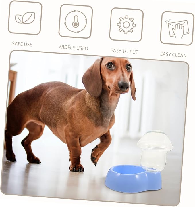 Angoily Automatic Dog Water Feeder Dog Bowl Dispenser Portable Pet Drinking Fountain