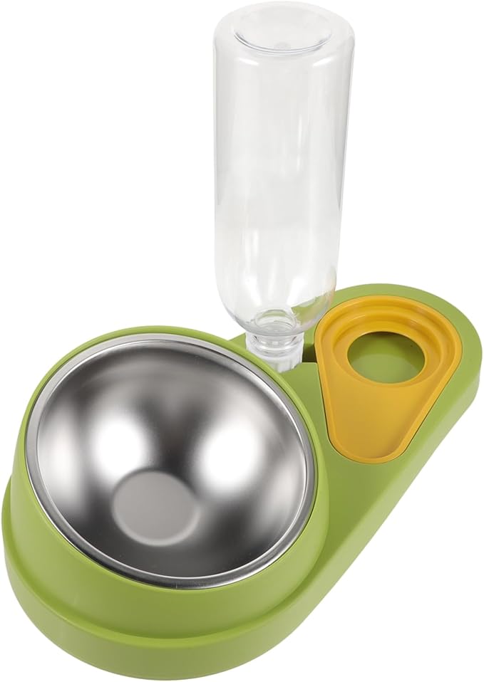 BESPORTBLE Pet Automatic Water Dispenser Food Feeder for Dogs and Cats Non-Skid Design Elegant Bowl for Home Use Easy Daily Feeding and Hydration