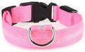 Adjustable Glowing Collar for Small Large Dogs Ensuring for Night Walk Multicolored Dog Collar for Large Dogs