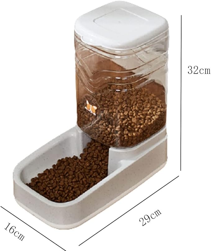 Automatic Water Dispenser Food Feeding Bucket Dog Bowl Unplugged Auto Drinking Fountain Pet Cat Big Capacity 3.8L Water Feeder Pet water dispenser