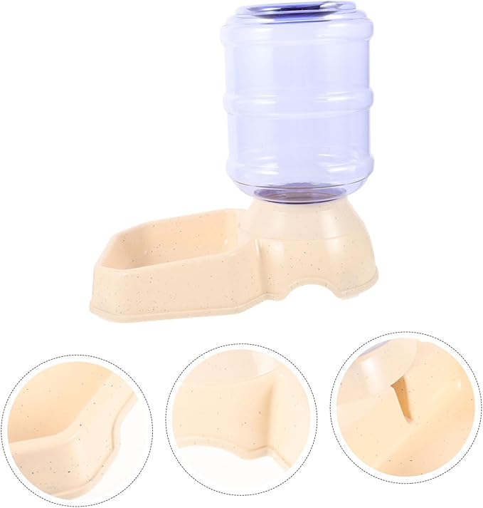 BESPORTBLE Pet Water Dispenser Station Dog Cat Water Feeder Automatic Pet Waterer Large Bowl No Overflow for Dogs Cats