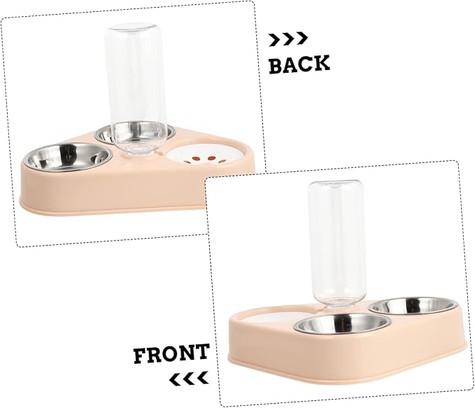 Cat Dog Water Dispenser Bottle Automatic Pet Feeder Capacity Leakproof