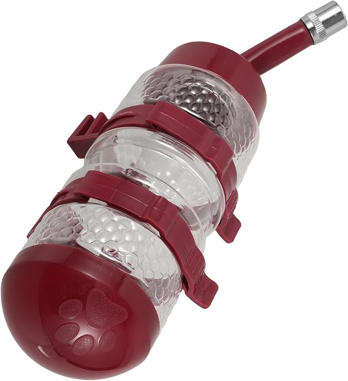 Mipcase 5pcs Dog Water Dispenser Automatic Pet Waterer Pet Water Bottle for Dogs Cat Waterer Easy to Install Maintain