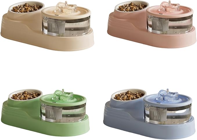 REDYY Automatic Pet Water Dispenser Set Large Capacity Spacious Pet Dispenser Antiskid Dog Water Station Pets Feeders