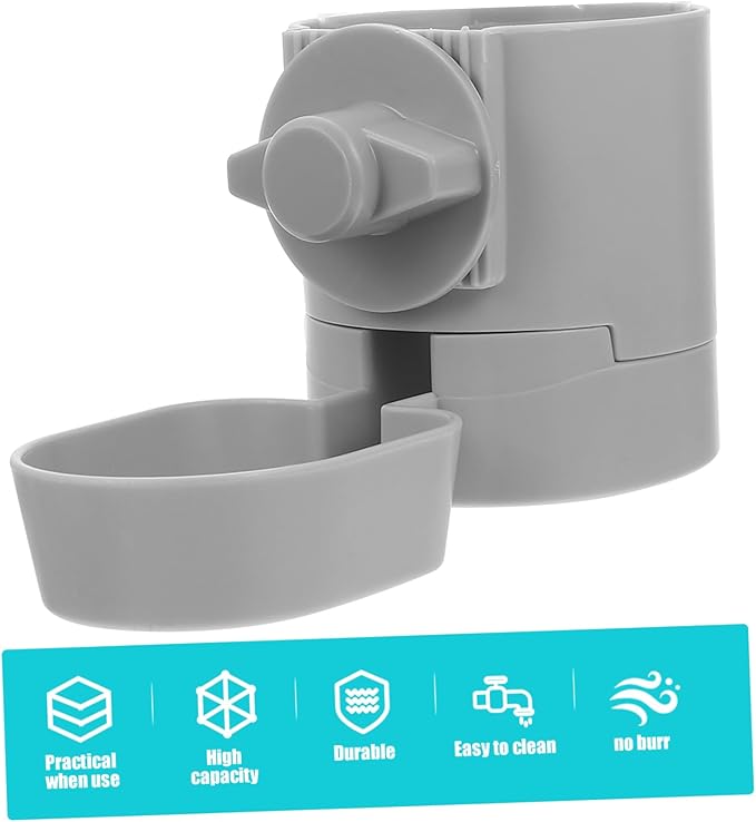 Hanging PET Water Dispenser Automatic Dog Cat Feeder Food Grade Plastic Removable Drinking Bowl for Indoor Use Suitable for Dogs and Cats