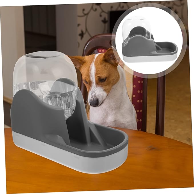 HANABASS 1pcs Automatic Cat Water Dispenser Large Capacity Pet Waterer for Dogs and Cats Removable and Plastic Design Convenient Feeding for Home and Travel
