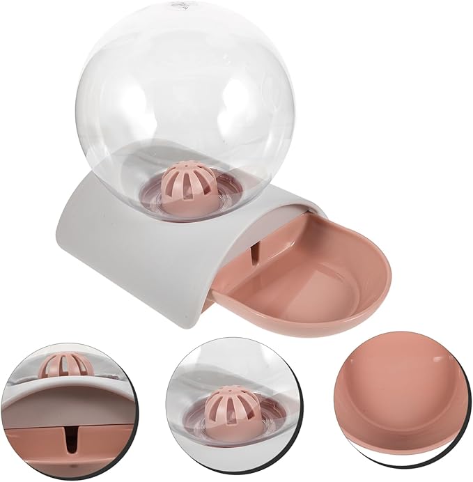 BESPORTBLE Dog Cat Automatic Waterer Practical Pet Water Holder Large Bowl Bubble Water Fountain Pet Supplies for Home