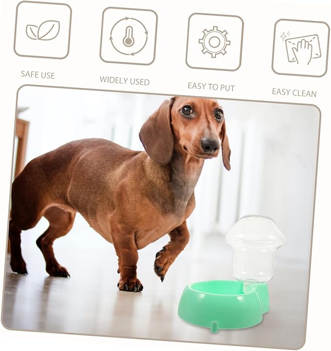 Dog Bowl Water Dispenser Automatic Pet Water Station Plastic Feeding Tool