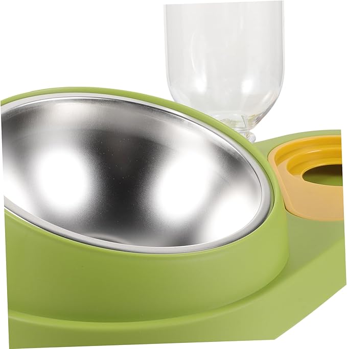 TOYANDONA Pet Automatic Water Dispenser Dog Cat Food Serving Bowl Lightweight Durable Pet Feeder for Dogs Cats Elegant Design Easy to Fill Use for Home Decor